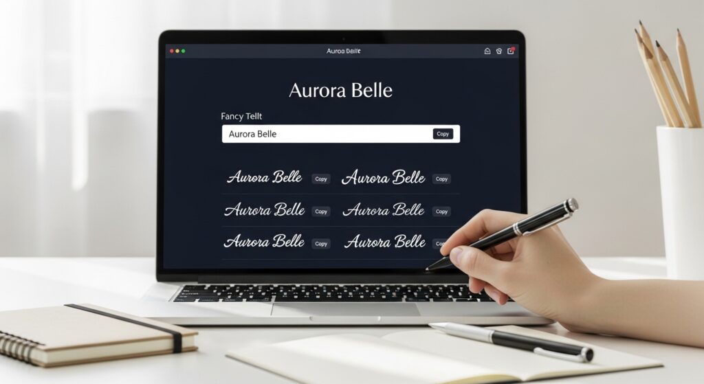 Facebook Stylish Name Fonts 