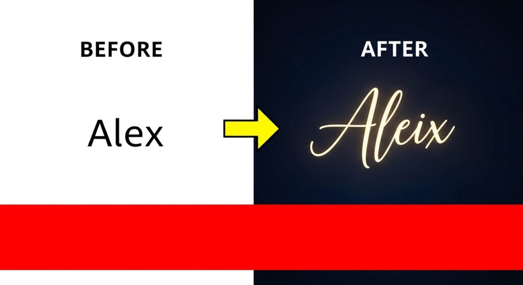 cursive handwriting name