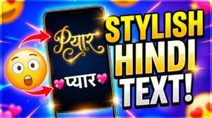 Hindi Stylish Text Generator Copy and Paste