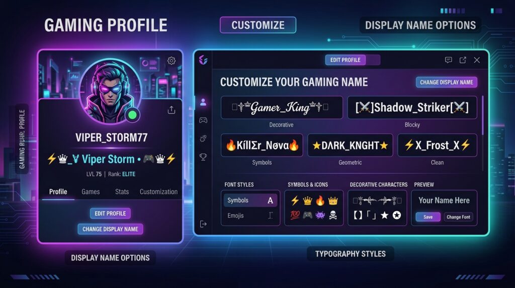 Discord display name fonts